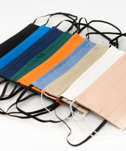 2 db Textil Szájmaszk, mintás vagy egyszínű anyagból