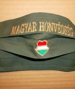 1 db olivzöld, pamut MAGYAR HONVÉDSÉG Hímzéssel készült maszk