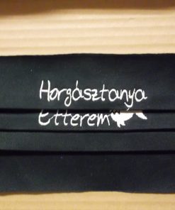 Alternative view of Kedvcsinálónak-céges emblémás maszk: Horgásztanya Étterem