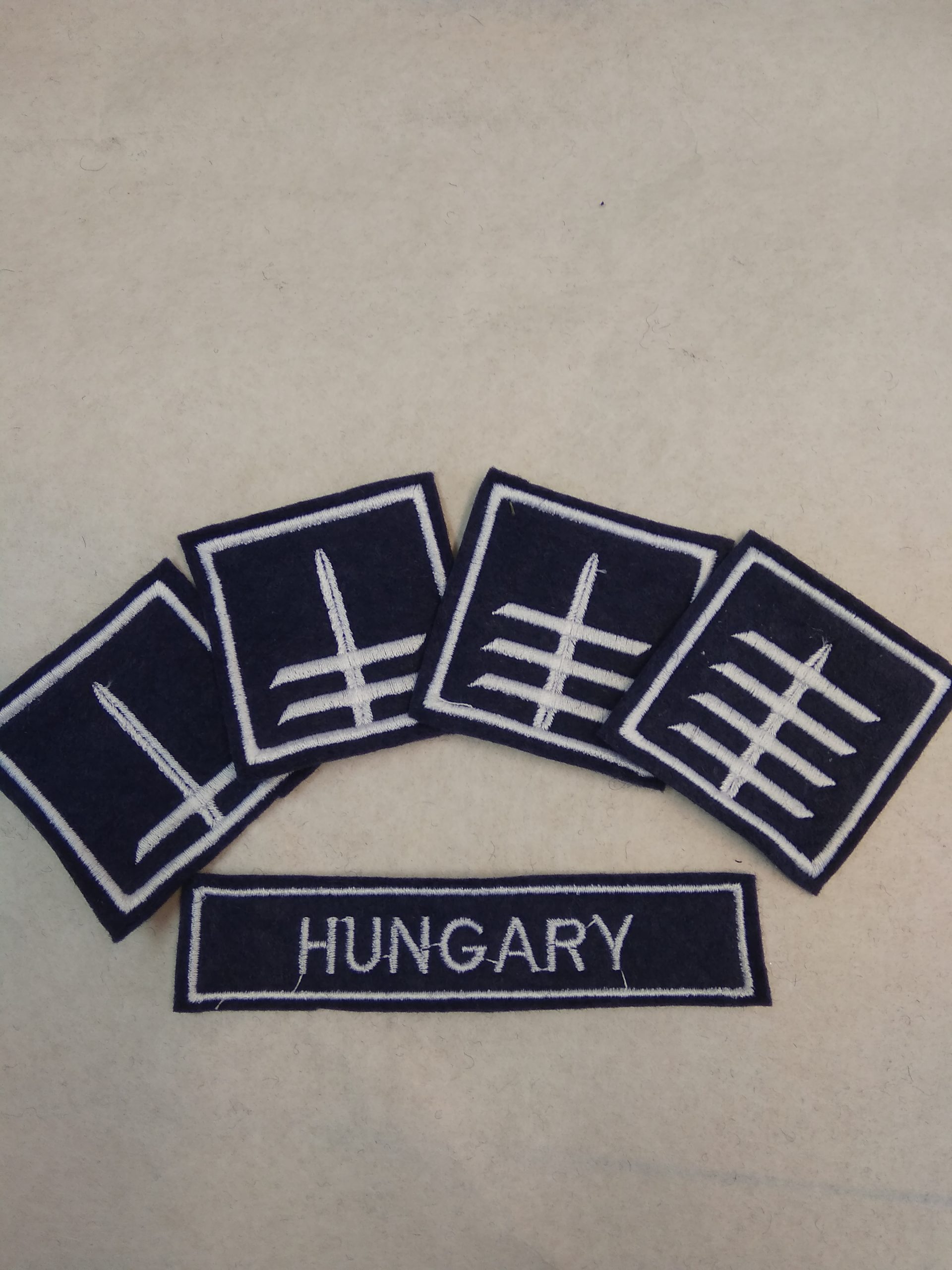 Rendészeti szakközép iskola évfolyam és Hungary felvarrója