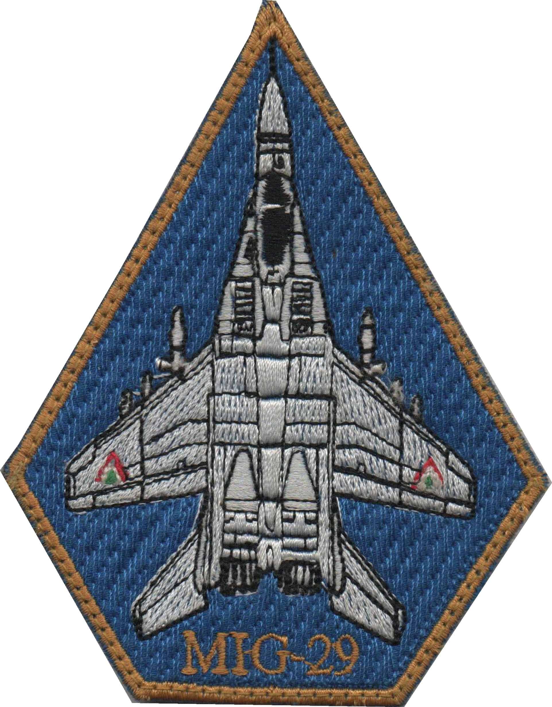 MIG-29 típus felvarró